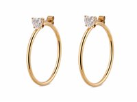 Pendientes Ultima Edizione Mujer Cerchi in Plata OAO7124
